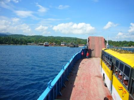 Approaching Tampi/Amlan, Dumaguete City Port
